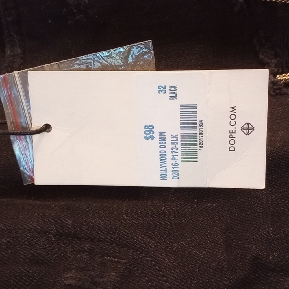DOPE BLACK JEANS - Picture 4 of 12